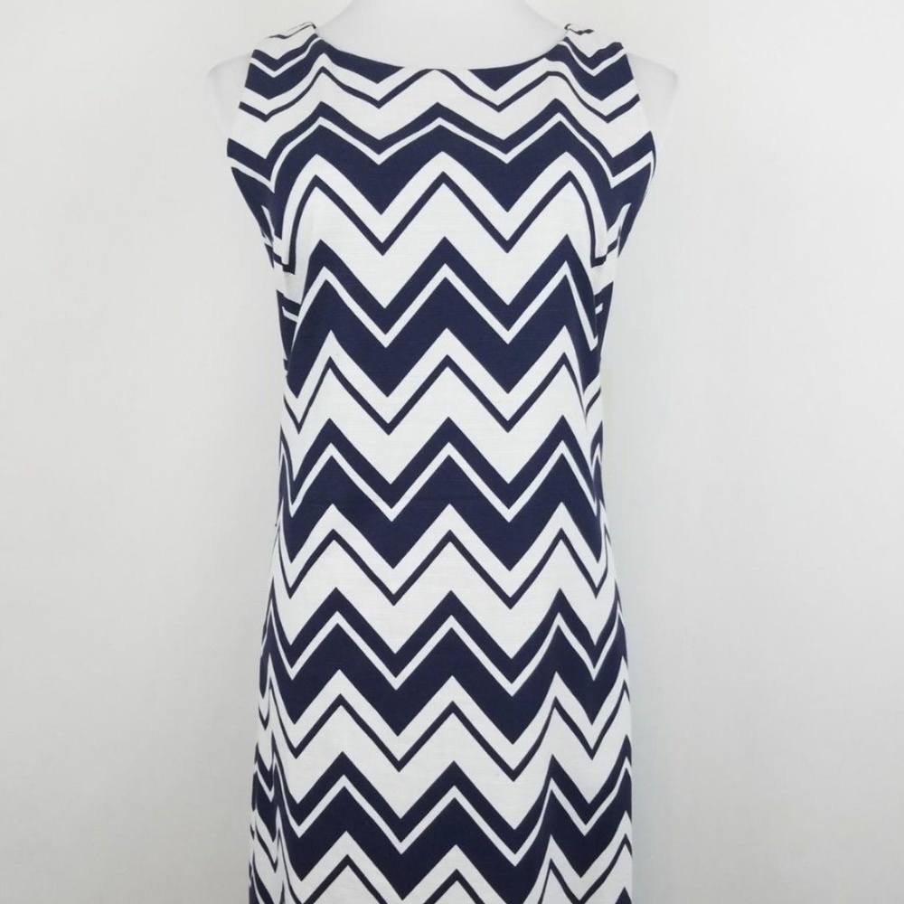 Eliza J Size 14 Dress Woman's Sheath Chevron
